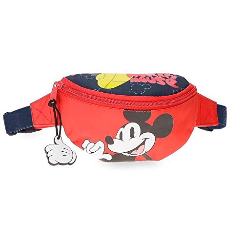 Disney Mickey Mouse Fashion Gürteltasche Mehrfarbig 27x11x6,5 cm Mikrofaser, bunt, Bauchtasche