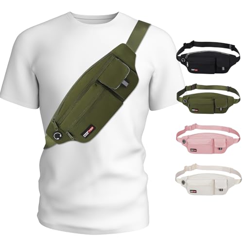 MAXTOP Bauchtasche Herren Damen Laufgürteltasche, modische Gürteltasche Hüfttasche wasserdicht, Reise Geldgürtel, Handyhalter für Yoga, Fitnessstudio, Joggen, Workout, Fitness, Training